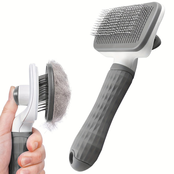 1pc Heavy-Duty Pet Massage Comb & Brush for Dogs & Cats-1