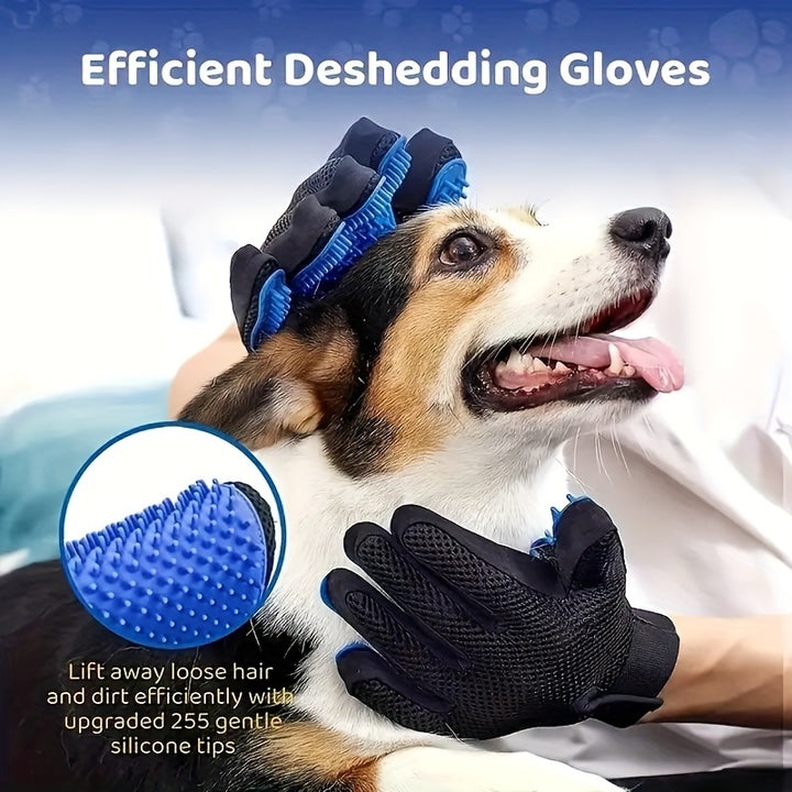 1pc Pet Grooming Gloves-3