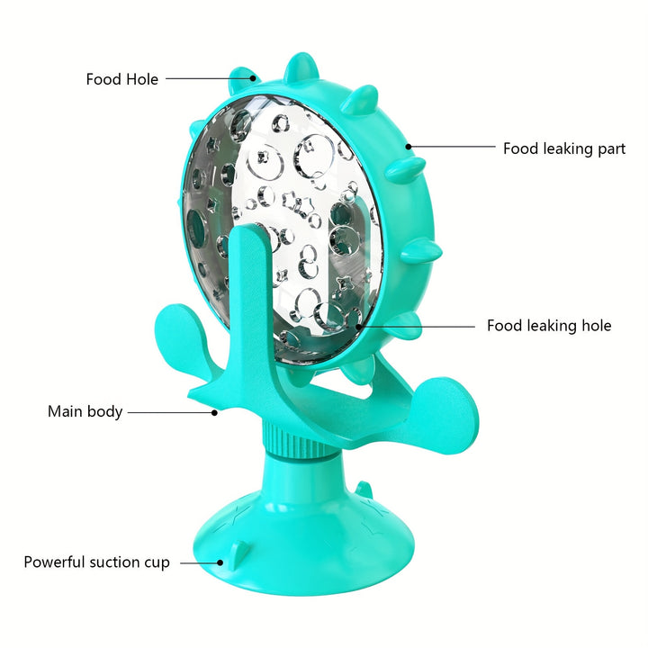 360° Rotating Interactive Dog Puzzle Toy-3
