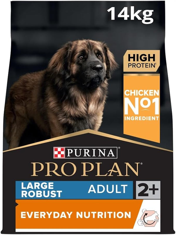Purina Pro Plan Everyday Nutrition Large Robust Adult, Dry Dog food with Chicken, 14 kg
