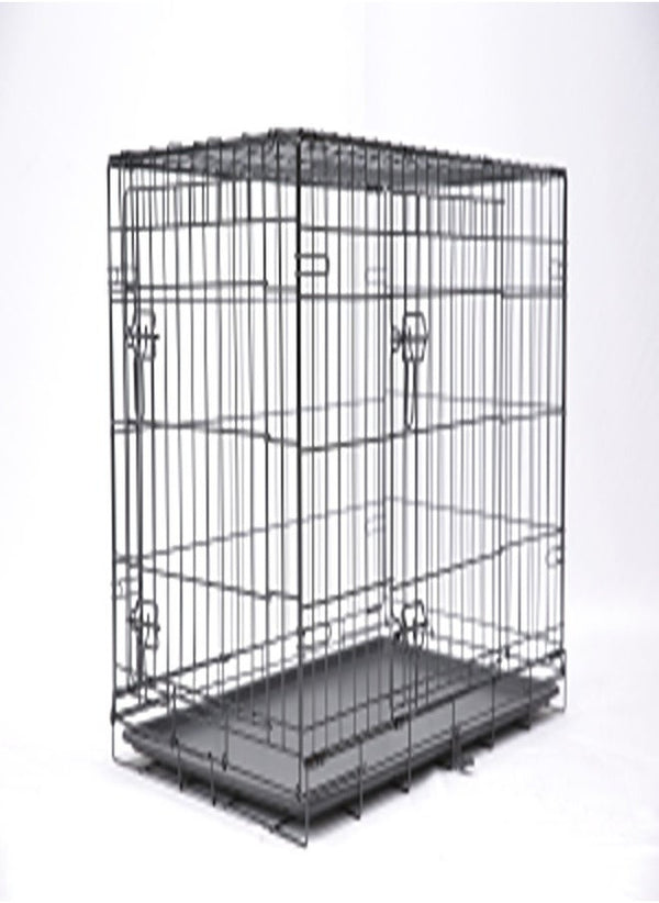 Large Cat Cage, Pet Playpen Cat Cages, Foldable Metal Pet Crate Playpen, 3 Tier Spacious Cat Crate for Playing and Sleeping