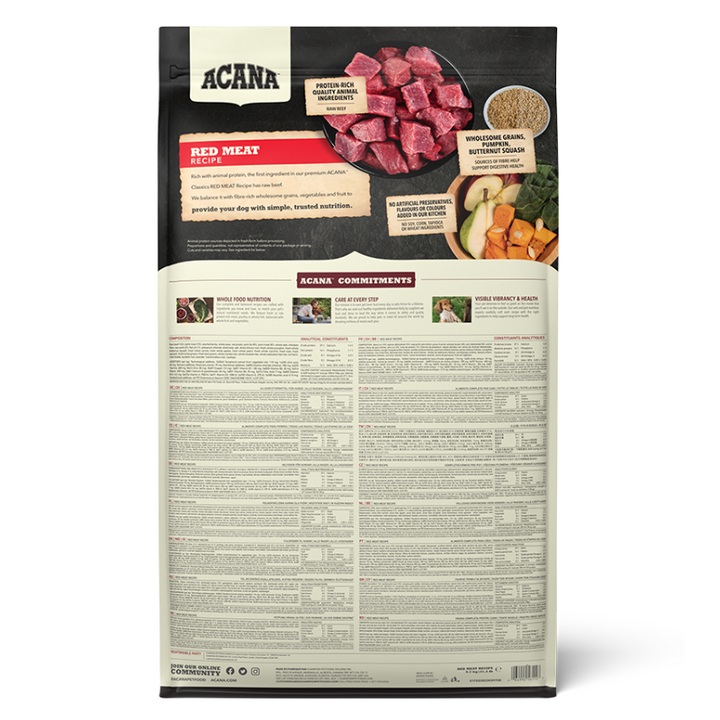 Acana Classics Red Meat Recipe Dry Dog Food-2