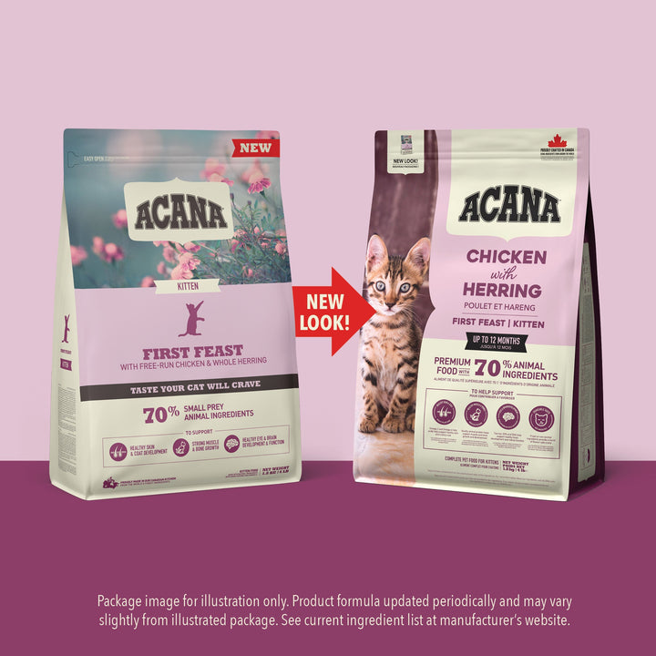 Acana First Feast Chicken With Herring Kitten Dry Food-2