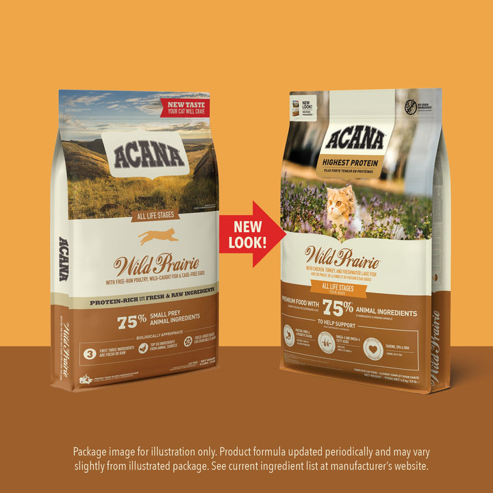 Acana Highest Protein Wild Prairie Recipe Dry Cat Food-2
