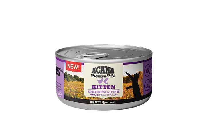 Acana Premium Chicken With Fish Pate Kitten-1