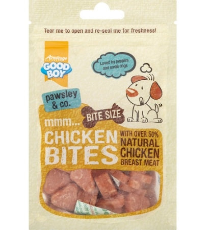 Armitage Good Boy Deli Bites Chicken Dog Treats 65G-1