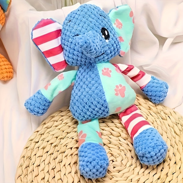 Assorted Plush Squeaky Dog Toys-1