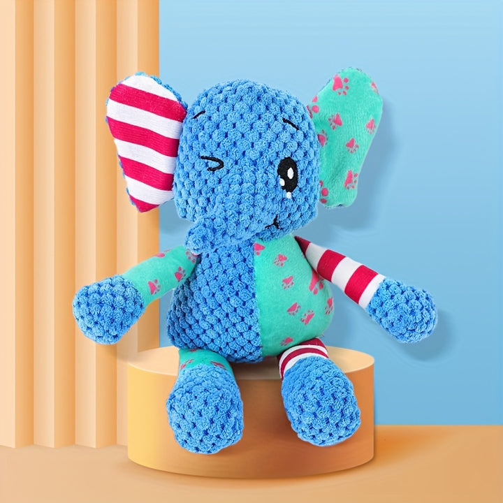 Assorted Plush Squeaky Dog Toys-5