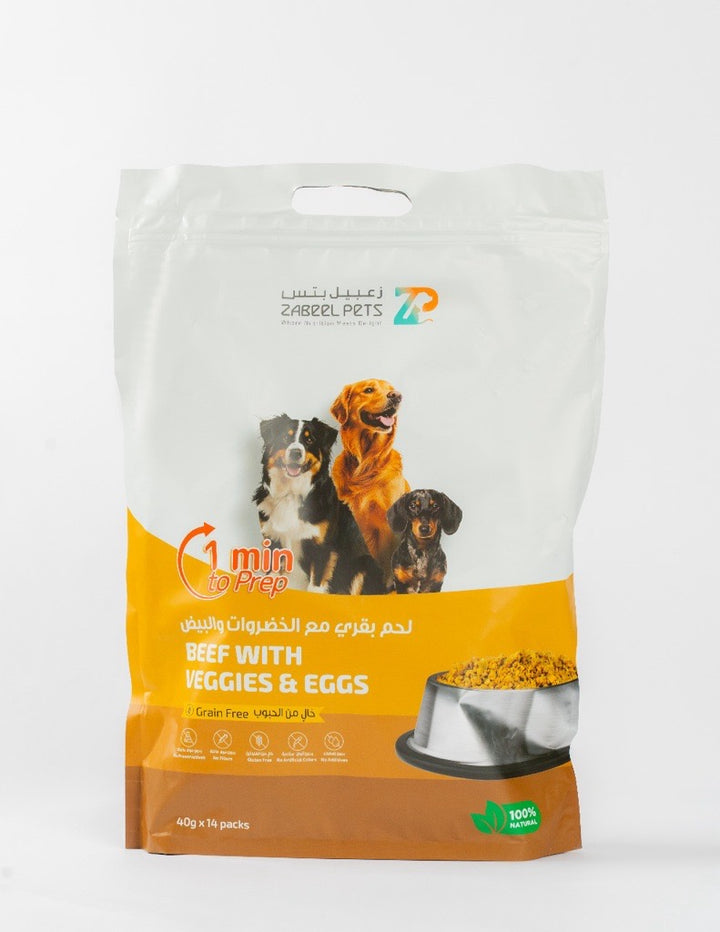 Beef with Veggies & Eggs-40g*14