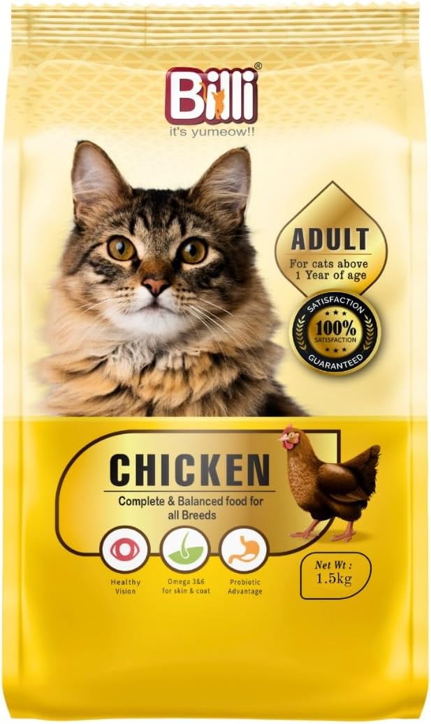 Billi Adult Real chicken Cat Food-1
