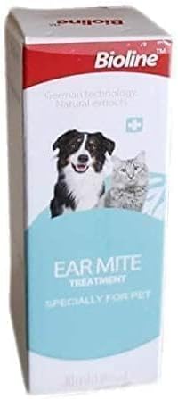 Bioline Ear Mites Treatment for Dogs and Cats