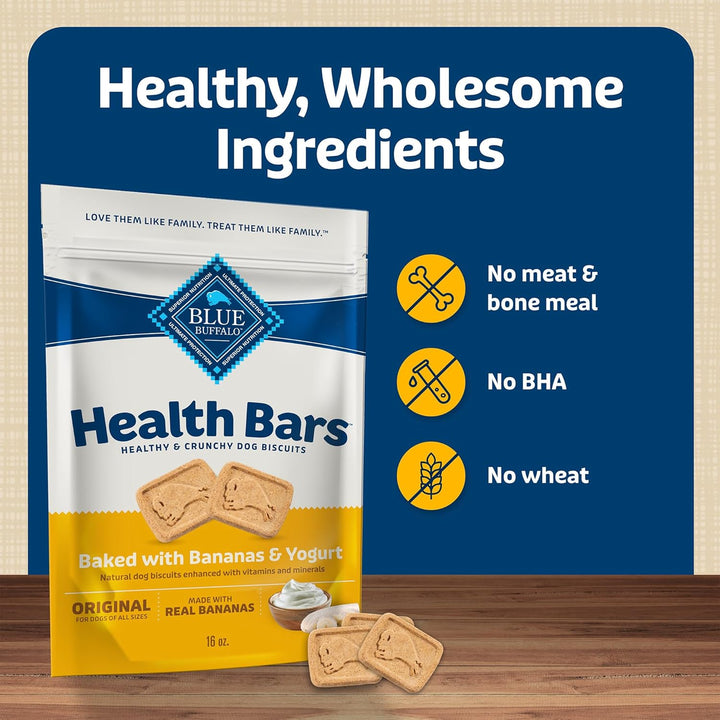 Blue Buffalo Health Bars Natural Crunchy Dog Treats-5