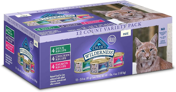 Blue Buffalo Wilderness Wet Cat Food for Adult Cats-1