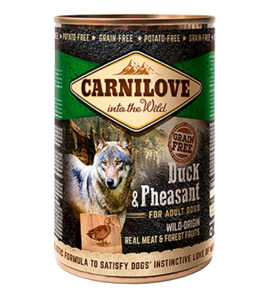 Carnilove Duck & Pheasant for Adult Dog Wet Food 400G-1