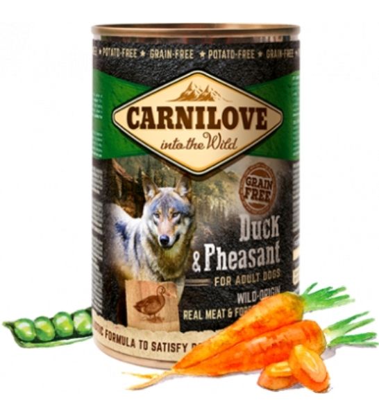Carnilove Duck & Pheasant for Adult Dog Wet Food 400G-2