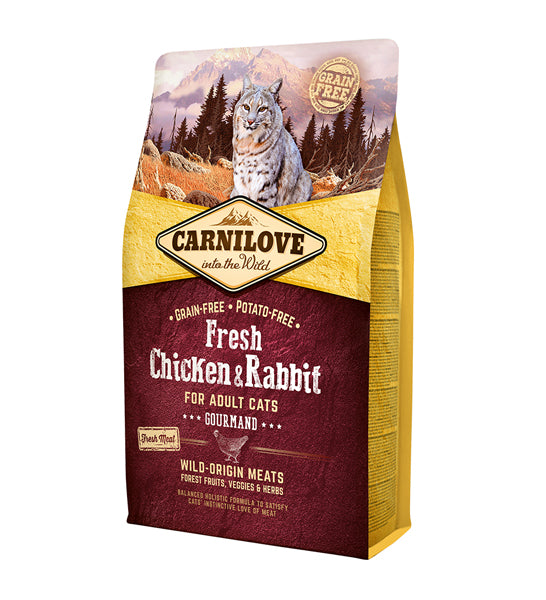Carnilove Fresh Chicken & Rabbit for Adult Cat Dry Food-1