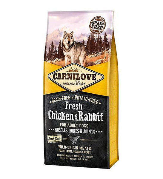 Carnilove Fresh Chicken & Rabbit for Adult Dog Dry Food-1