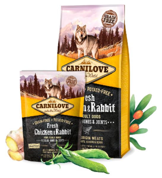 Carnilove Fresh Chicken & Rabbit for Adult Dog Dry Food-2