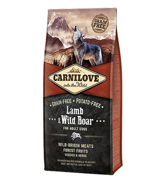 Carnilove Lamb & Wild Boar for Adult Dog Dry Food-1