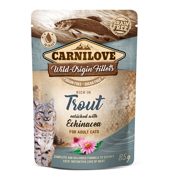 Carnilove Trout for Adult Cat Wet Food 85G-1