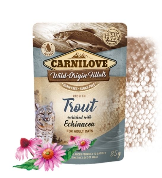Carnilove Trout for Adult Cat Wet Food 85G-2