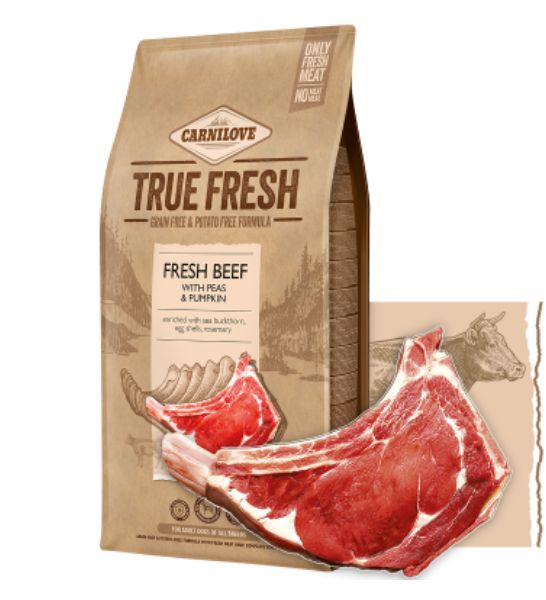 Carnilove True Fresh Beef for Adult Dogs Dry Food 1.4KG-4