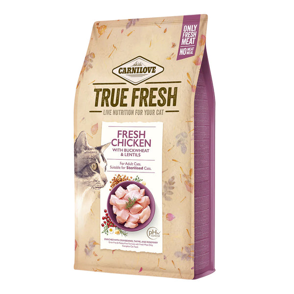 Carnilove True Fresh Chicken for Adult Cats Dry Food 1.8KG-1