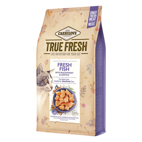 Carnilove True Fresh Fish for Adult Cats Dry Food 1.8KG-1