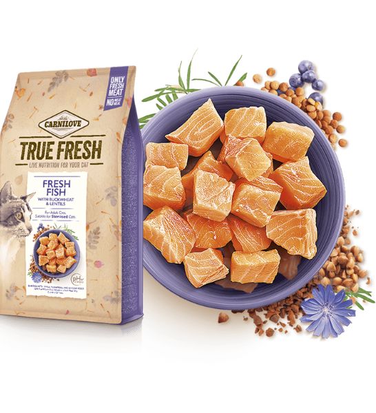 Carnilove True Fresh Fish for Adult Cats Dry Food 1.8KG-2