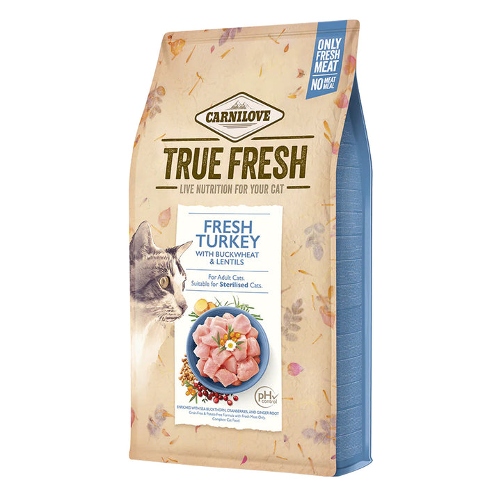 Carnilove True Fresh Turkey for Adult Cats Dry Food 1.8KG-1