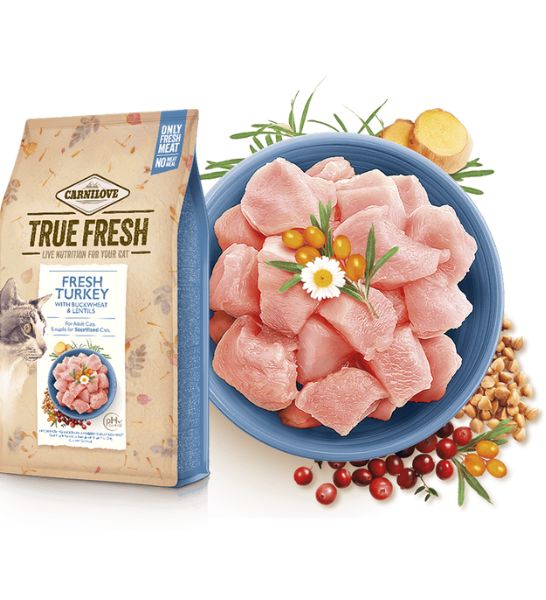 Carnilove True Fresh Turkey for Adult Cats Dry Food 1.8KG-2