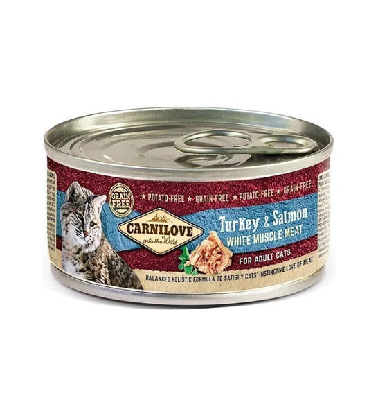 Carnilove Turkey & Salmon for Adult Cats Wet Food 100G-1