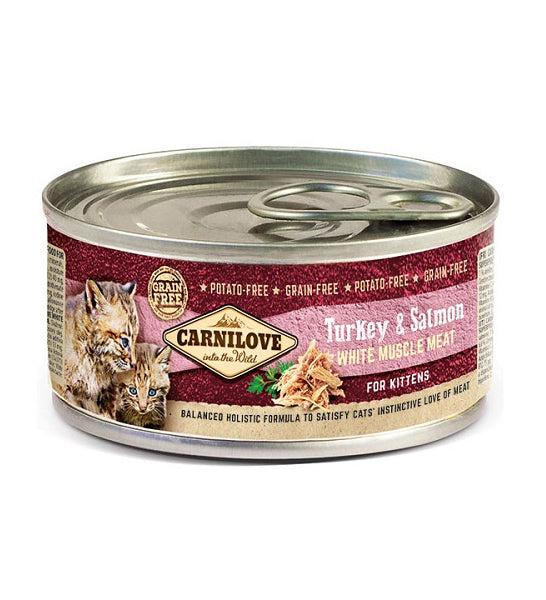 Carnilove Turkey & Salmon for Kittens 100G-1