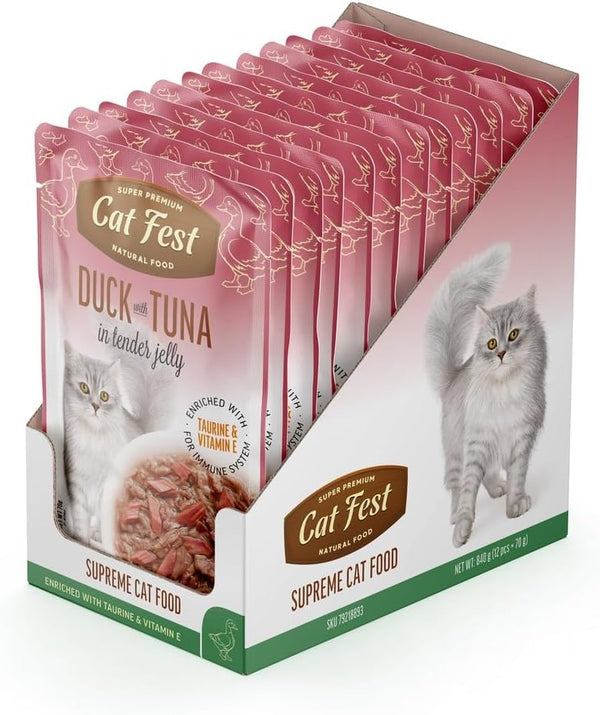 Cat Fest Duck With Tuna-1
