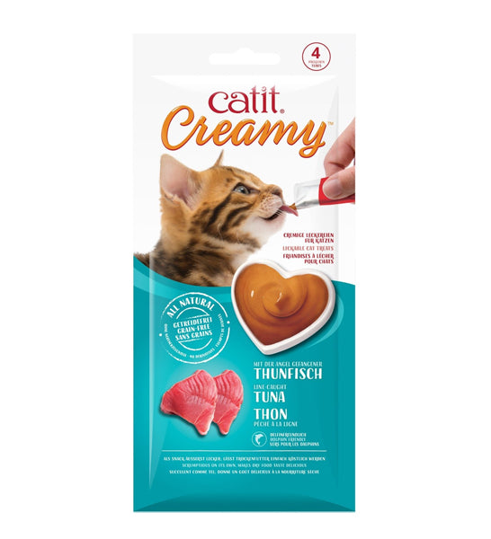 Catit Creamy Lickable Tuna Cat Treats 40G