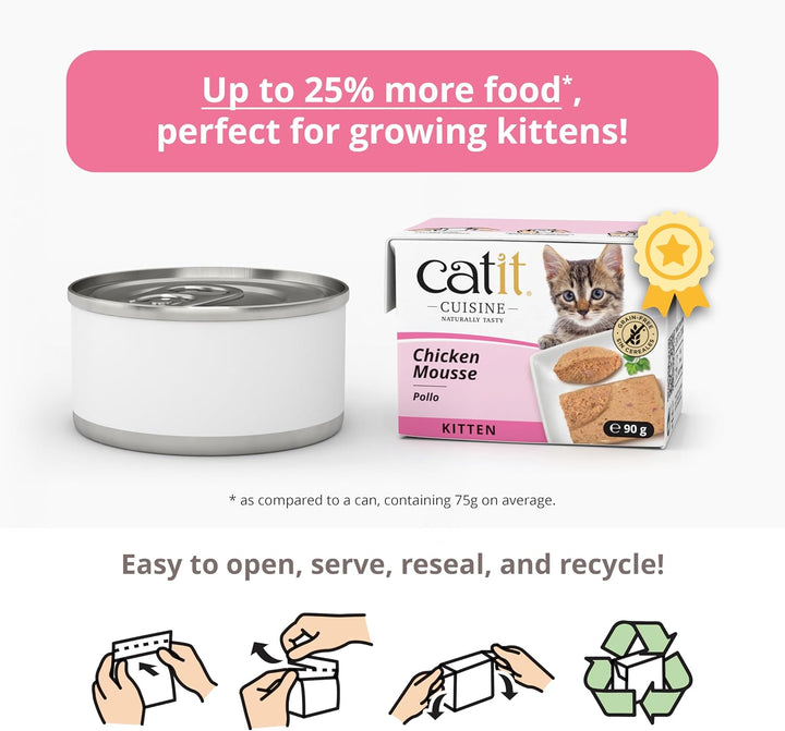  Catit Cuisine Chicken Mousse Kitten Food-4