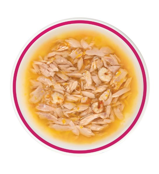 Catit Divine Shreds Tuna with Prawns & Pumpkin Wet Cat Food 75G-2