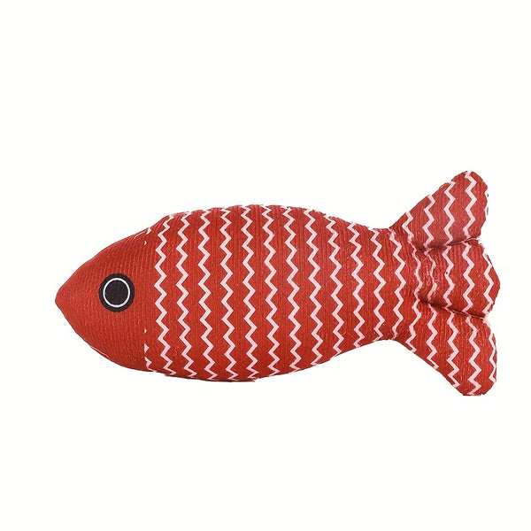 Crinkle Fish-Shaped Cat Toy-1