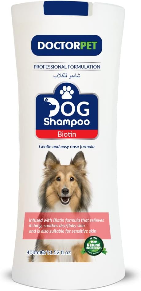 Doctor Pet Dog Shampoo Biotin-400ml-1