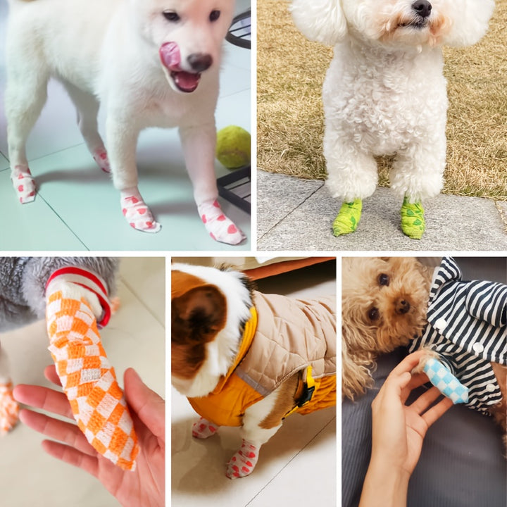 Dog Paw Protector Bandages-4