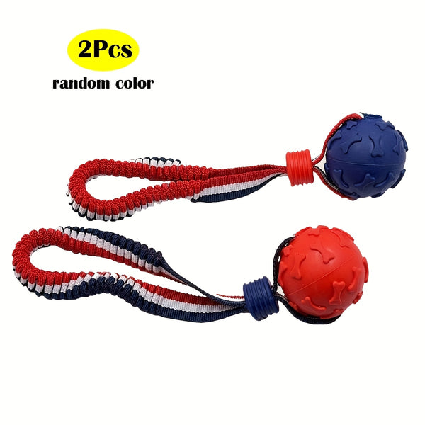 Dog Training Ball with Rope-1