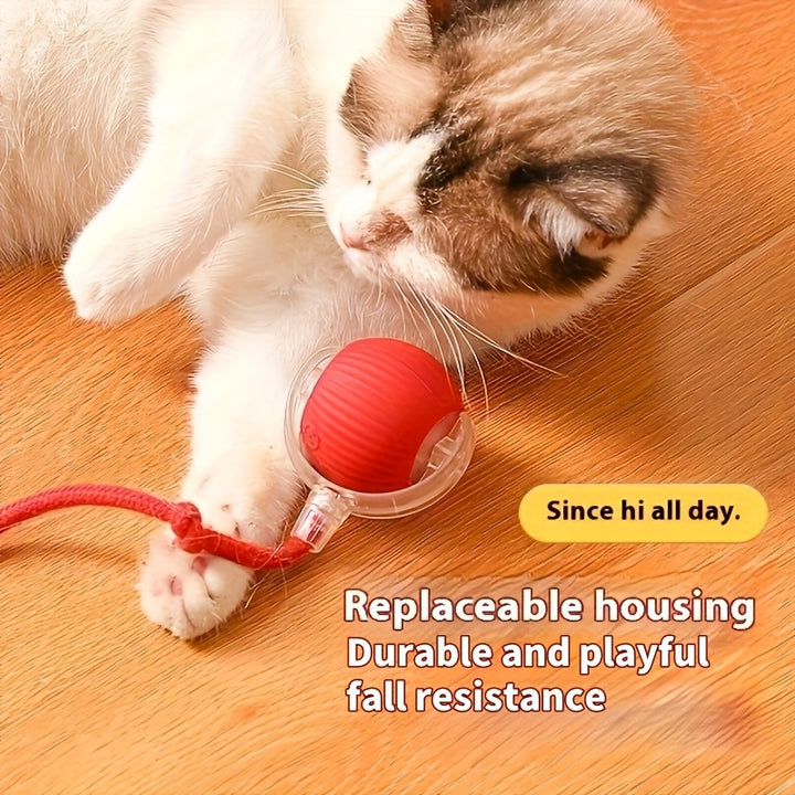Electric Smart Cat Toy Pet Automatic Teaser Ball-4