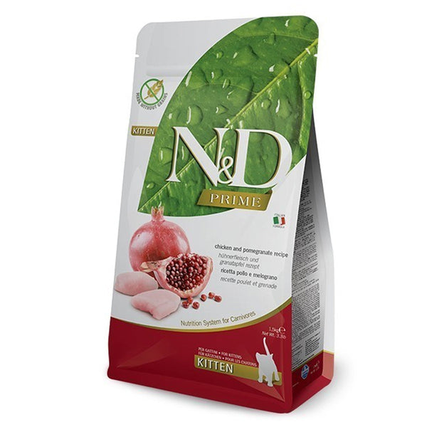 Farmina N&D Chicken & Pomegranate Prime Kitten Dry Food-1