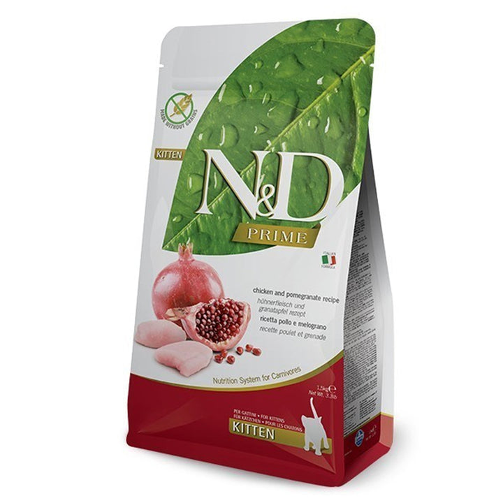Farmina N&D Chicken & Pomegranate Prime Kitten Dry Food-1