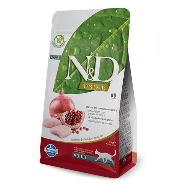 Farmina N&D Chicken and Pomegranate Prime Adult Dry Cat Food-1