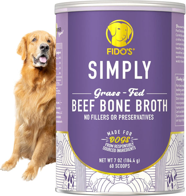 Fido's Grass-Fed Beef Bone Broth -1