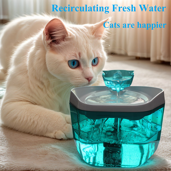 Fountain Water Dispenser for Cats and Dogs-1