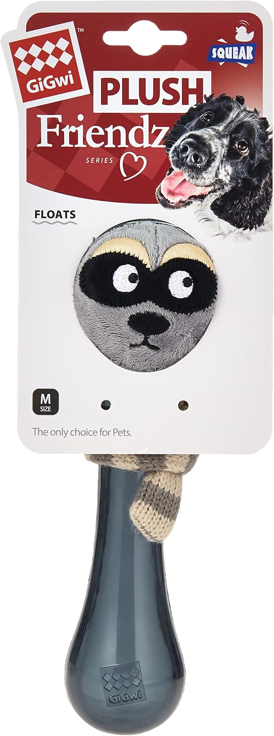 GiGwi Plush Friendz with Knitting Scarf-1
