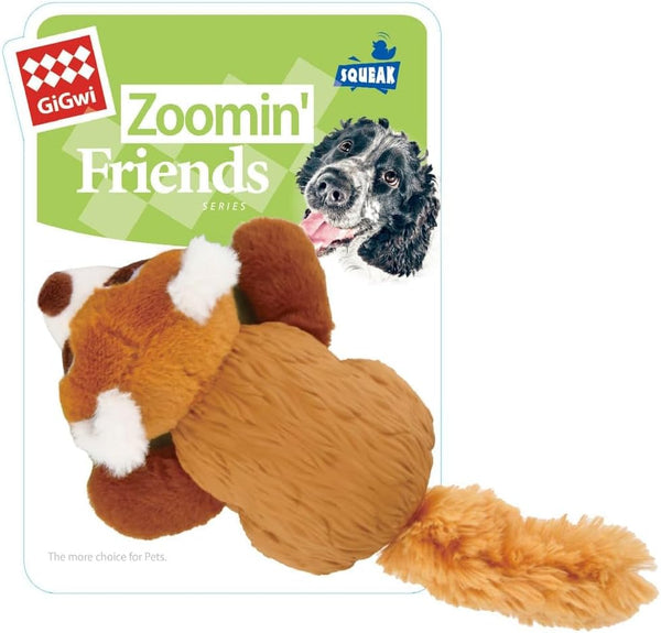  Gigwi Dog Toy Zoomin Friends Racoon-1
