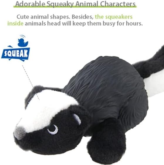  Gigwi Dog Toy Zoomin Friends Skunk-2